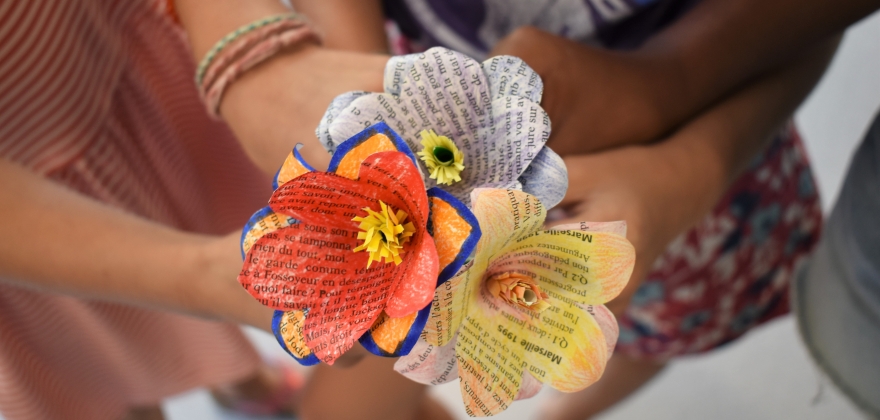 Création de fleurs : les ateliers de Magali