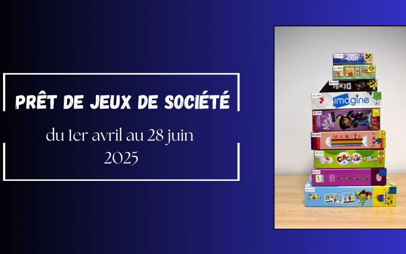 Prêt de jeux de société