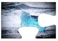 Application forme puzzle sur un cadre d'image